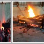 અમદાવાદના ઓઢવ સ્મશાનગૃહની ઘોર બેદરકારી: લાકડાં ભીના હોવાથી પરિવારે ટાયર-ગોદડાથી અંતિમવિધિ કરવી પડી